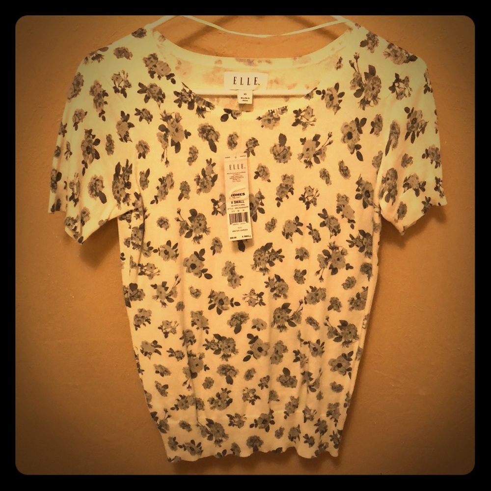 NET floral sweater